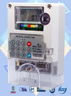 Batasi Kontrol Beban Meter Jam Satu Fasa Watt IP54 Meteran Listrik Prabayar