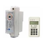 AC/DC Prepaid Electricity Meters Dengan RS485/GPRS/Zigbee Communication Interface