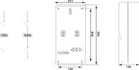 2000V / Min Isolasi Power Meter Box Material Fiber Retardant Glass Fiber