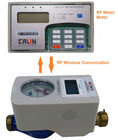 LCD Display Wireless Water Meter, Battery Driven Water Prepay Meter split CIU RF communication