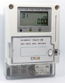 IC Card Meteran Prabayar Listrik Kelas 1S Akurasi Single Phase Power Meter