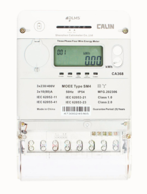 IC Card Polyphase Meteran Listrik Prabayar Dengan IOD Standard Load Profile Modular