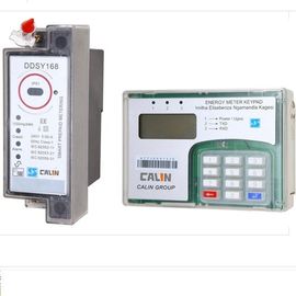 20 Digit CE  IEC Meter Listrik Prabayar Dengan Plug In Modem