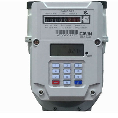 Keypad Aluminium Baja Diafragma STS AMR Meteran Gas Prabayar